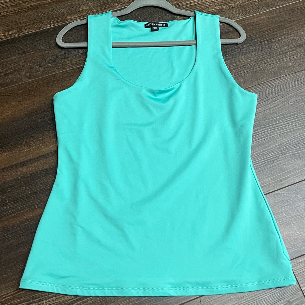 Boston Proper So Modern Scoop Neck Tank Top Size M NWOT